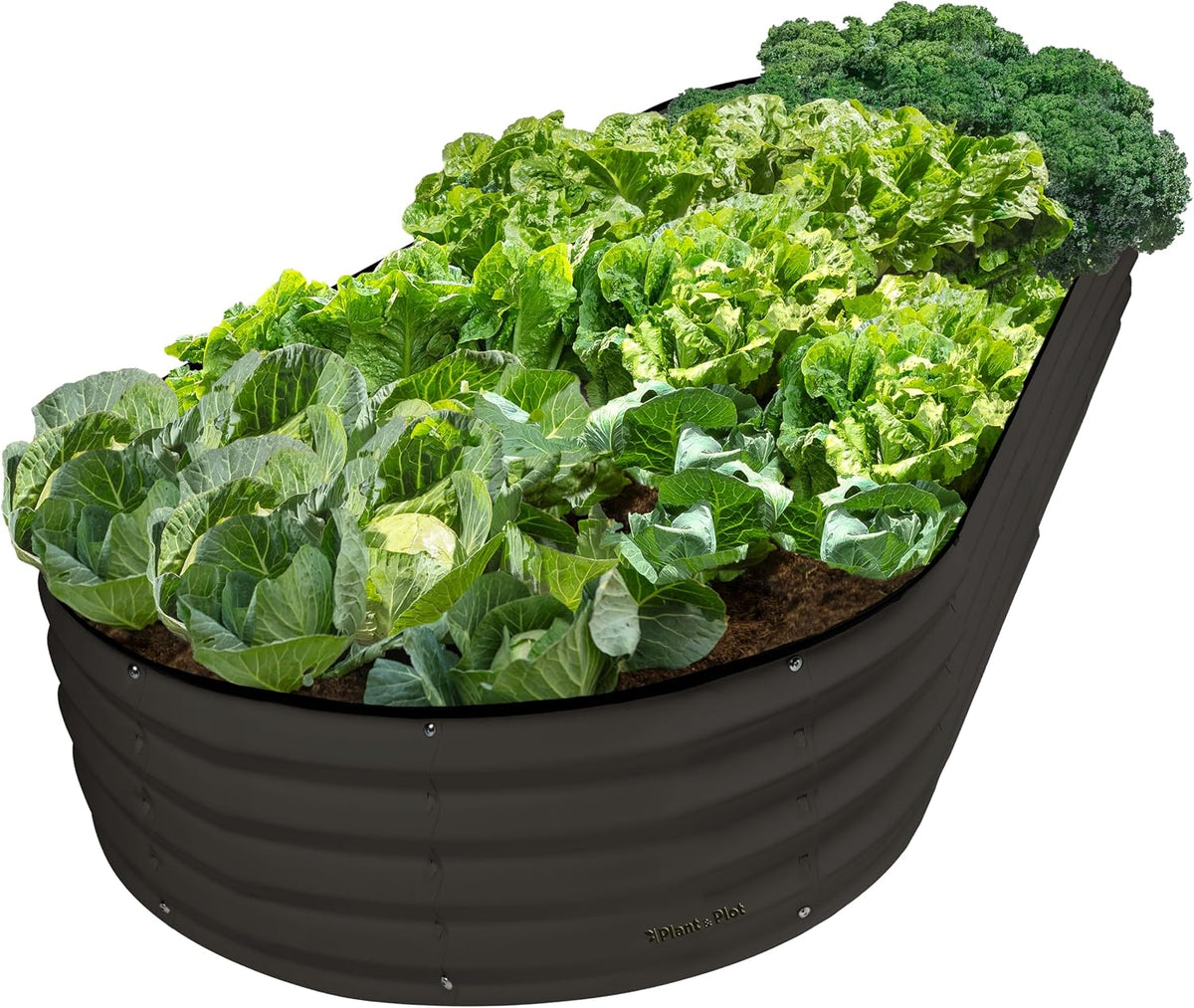 plant & plot galvanized raised garden beds outdoor, main product view
