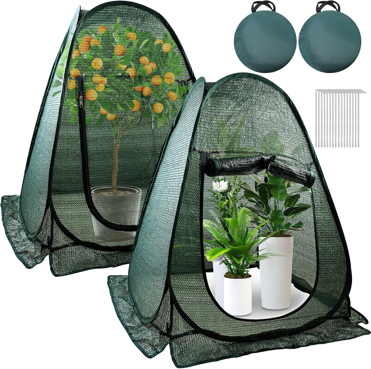 pop up plant cover tent for outdoor plants, main product view