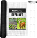 mekkapro deer fence net 7x65ft 40gsm heavy-duty mesh, main product view