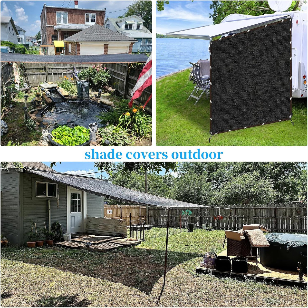 90% shade cloth for garden 10x20ft shade cloth showing dimensions