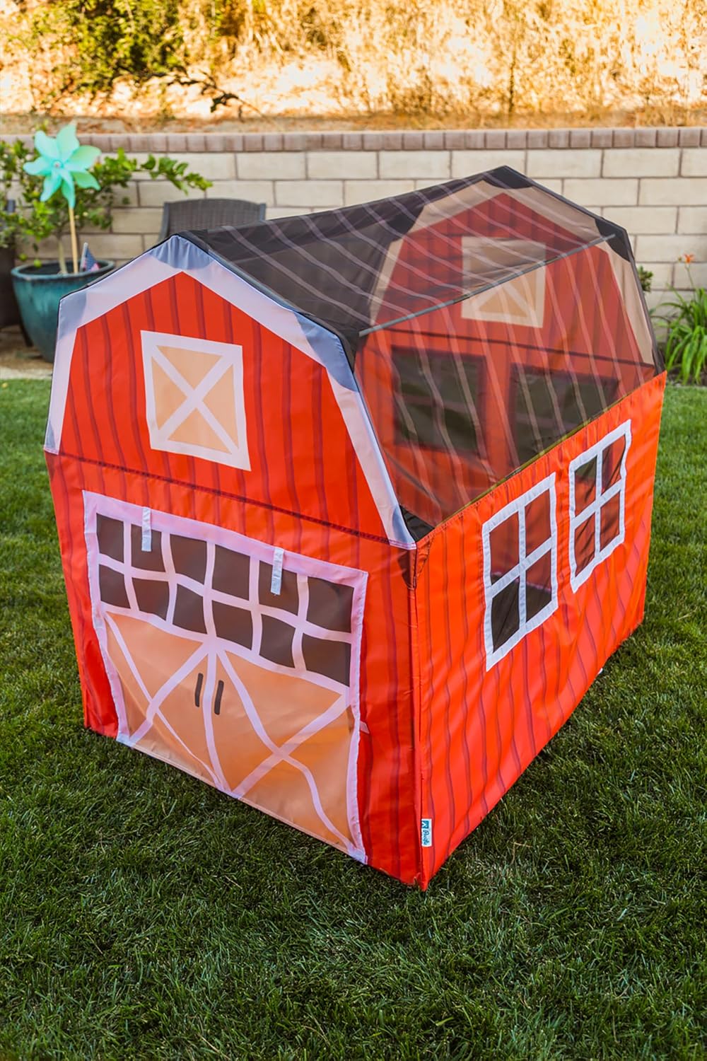 pacific play tents 60810 barnyard playhouse tent, 48", view 16