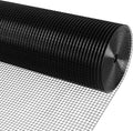 Black Vinyl Coated Hardware Cloth 1/2 Inch 48inx100ft 19 Gauge, Welded Wire Fencing Chicken Wire Mesh Roll Cage Wire Netting