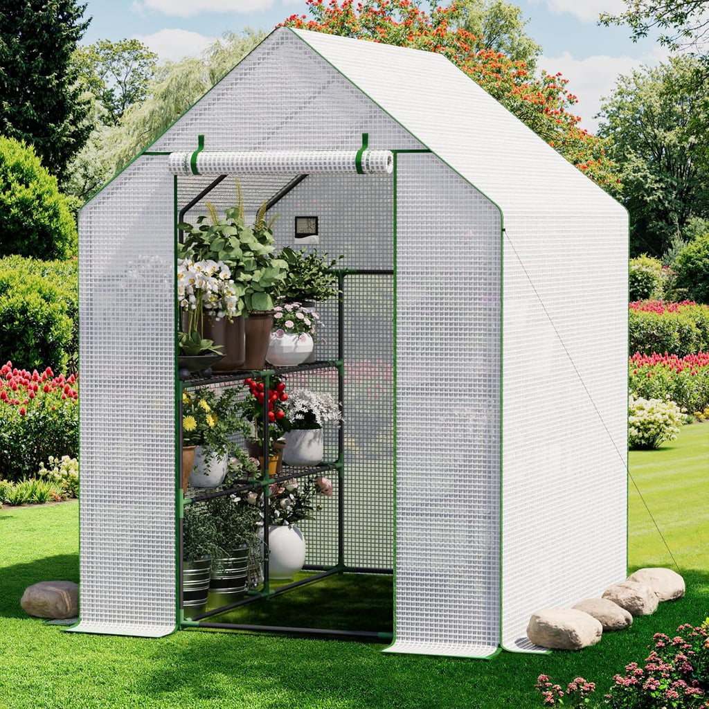 small greenhouse for outdoors, walk-in plant greenhouse with, main product view