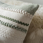 cethom boho lumbar pillow covers 14x36 inch long, side view