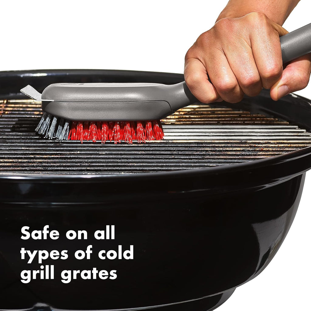 OXO Outdoor Nylon Grill Brush for Cold Cleaning Replacement Heads