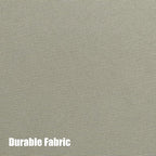BONZER Extra Wide Waterproof Outdoor Curtains for Patio Heavy Privacy Light Filtering Grommet Outside Curtains for Porch, Pergola, Gazebo, 1 Panel, 150W x 95L inch, Taupe