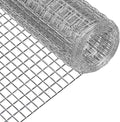 Hardware Cloth,Chicken Wire Fence,1/2 inch 15.7in x 6ft Galvanized Welded Cage Wire for Bird Wire Gopher Wire Rabbit Wire Snake Fence Poultry Netting Cage Screen