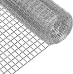 Hardware Cloth,Chicken Wire Fence,1/2 inch 15.7in x 6ft Galvanized Welded Cage Wire for Bird Wire Gopher Wire Rabbit Wire Snake Fence Poultry Netting Cage Screen