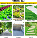 vevor weed barrier landscape fabric, heavy duty 5x250ft, package contents