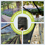 55% shade cloth for garden, black shade net, package contents