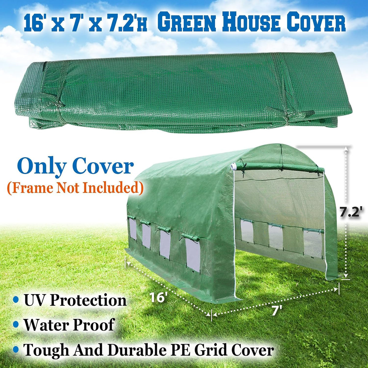 greenhouse replacement covering for outdoor larger hot garden shown in use