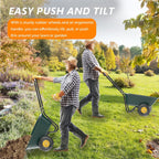 vingli 2 wheel wheelbarrow, plastic and steel wheel, package contents