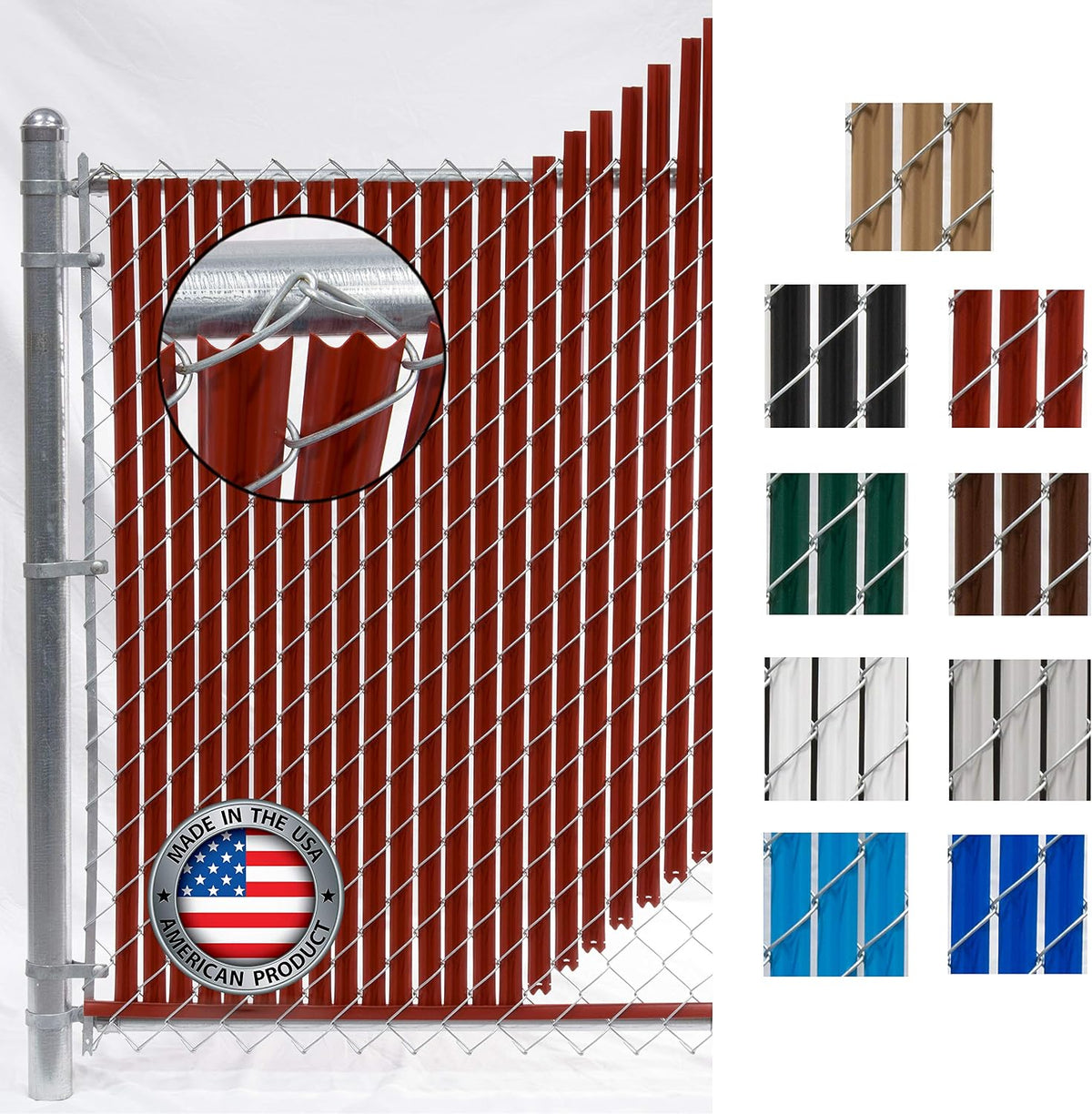 wave slat (9 colors) single wall bottom locking, main product view