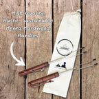 Smores Sticks For Fire Pit [Set Of 14] - Marshmallow Roasting Sticks For Campfire, Classic Smore Sticks - Hot Dog Sticks For Campfire - SUMPRI Campfire Sticks