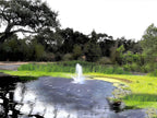 FT 14000 Floating Pond Fountain and Aerator Complete Kit with 14,000 GPH Pump, 100 Foot Power Cord, 3 Spray Styles | 100% US-Based Customer Service and Warranty