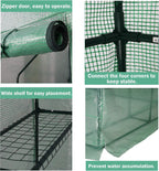 rapone mini greenhouse garden walk-in green house with, close-up detail