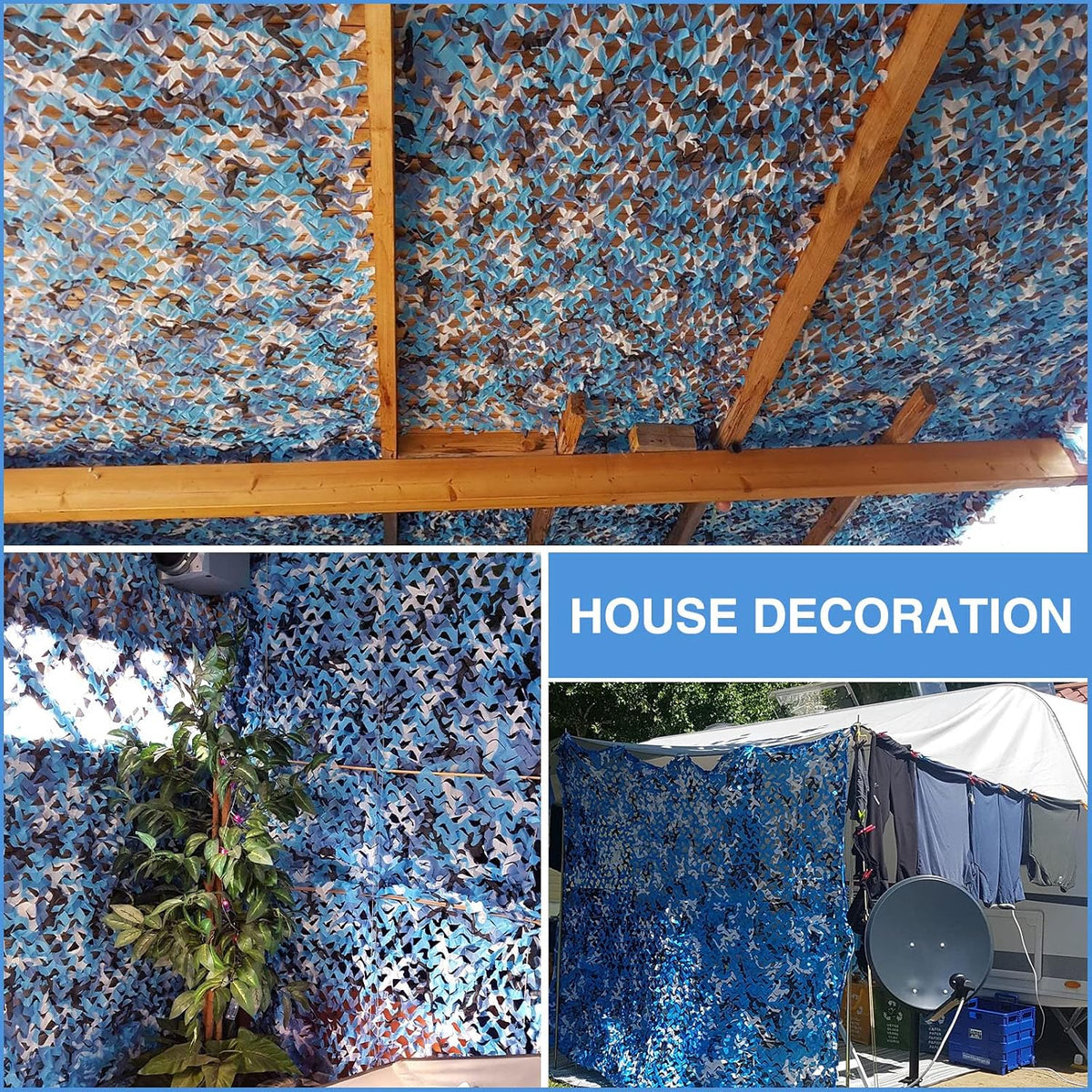 sposuit camo netting - camouflage net 10x20 20x20, front angle view