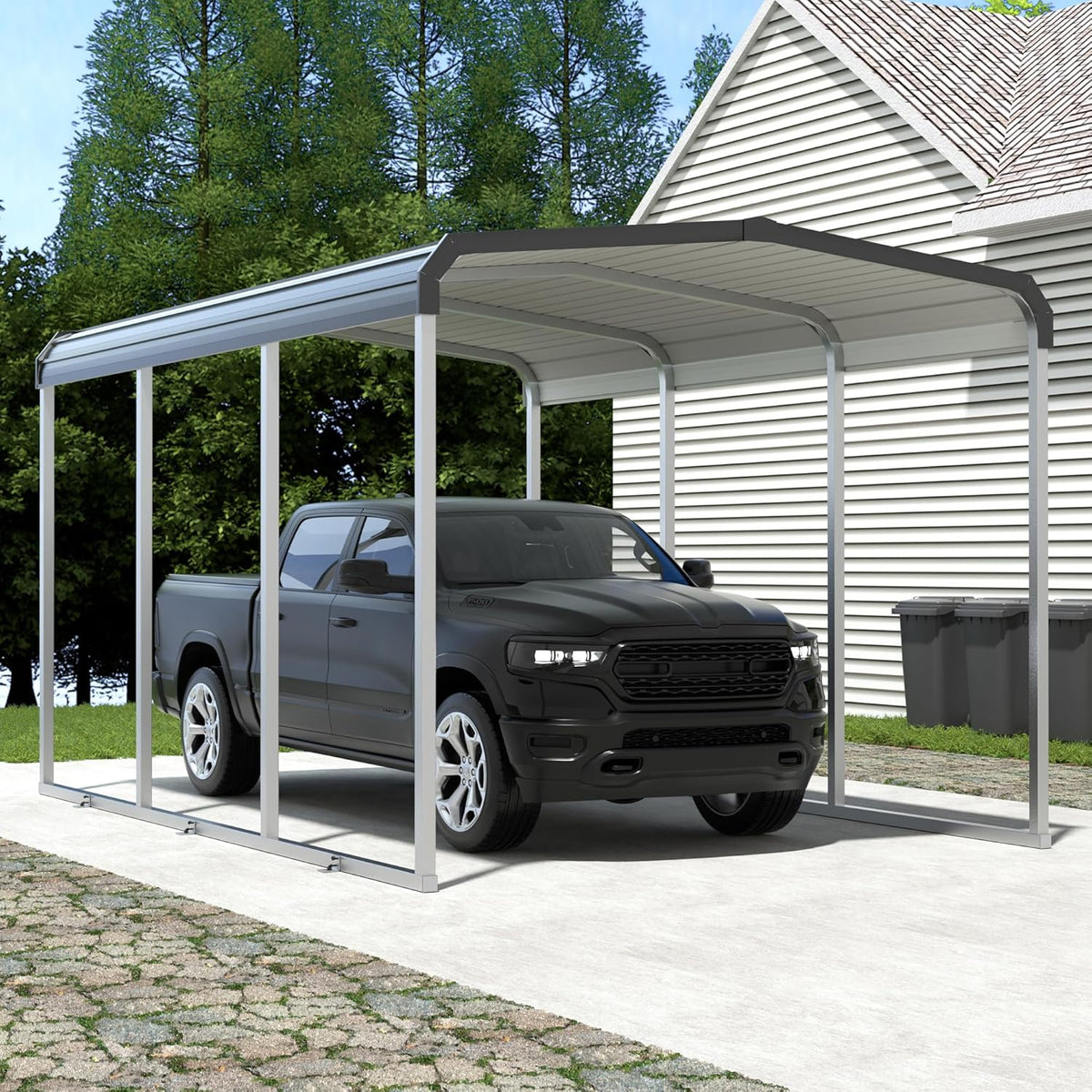 xilingol metal carport, heavy duty carport canopy with, main product view