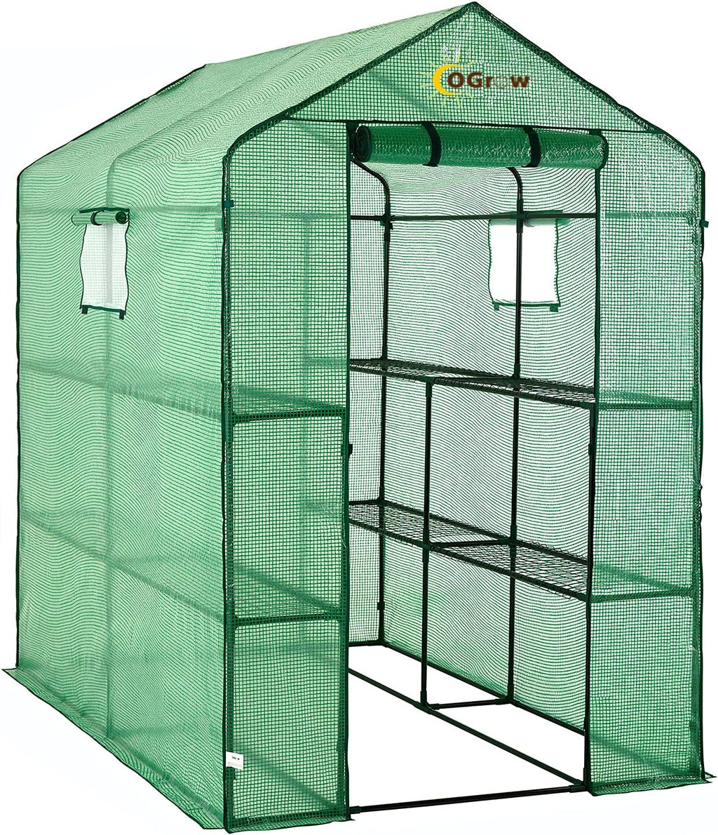 walk-in greenhouse cover, replacement parts for outdoor gardening, main product view