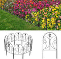 decorative garden fence 19 pack, 24in(h) x 20ft(l), main product view