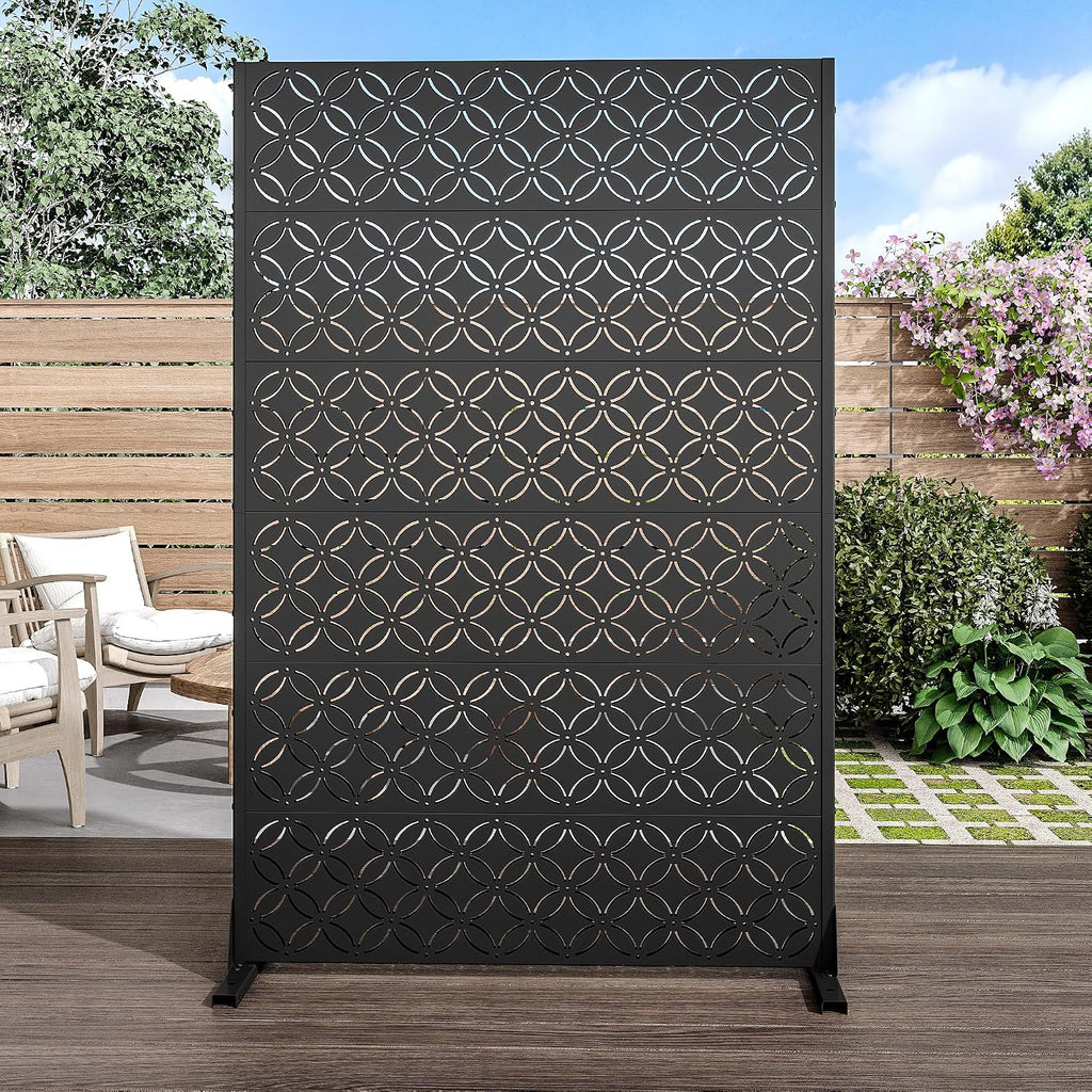 casaphoria metal privacy screen outdoor, 72" h x, main product view