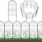 decorative garden fence 30in (h) x 10ft (l), main product view