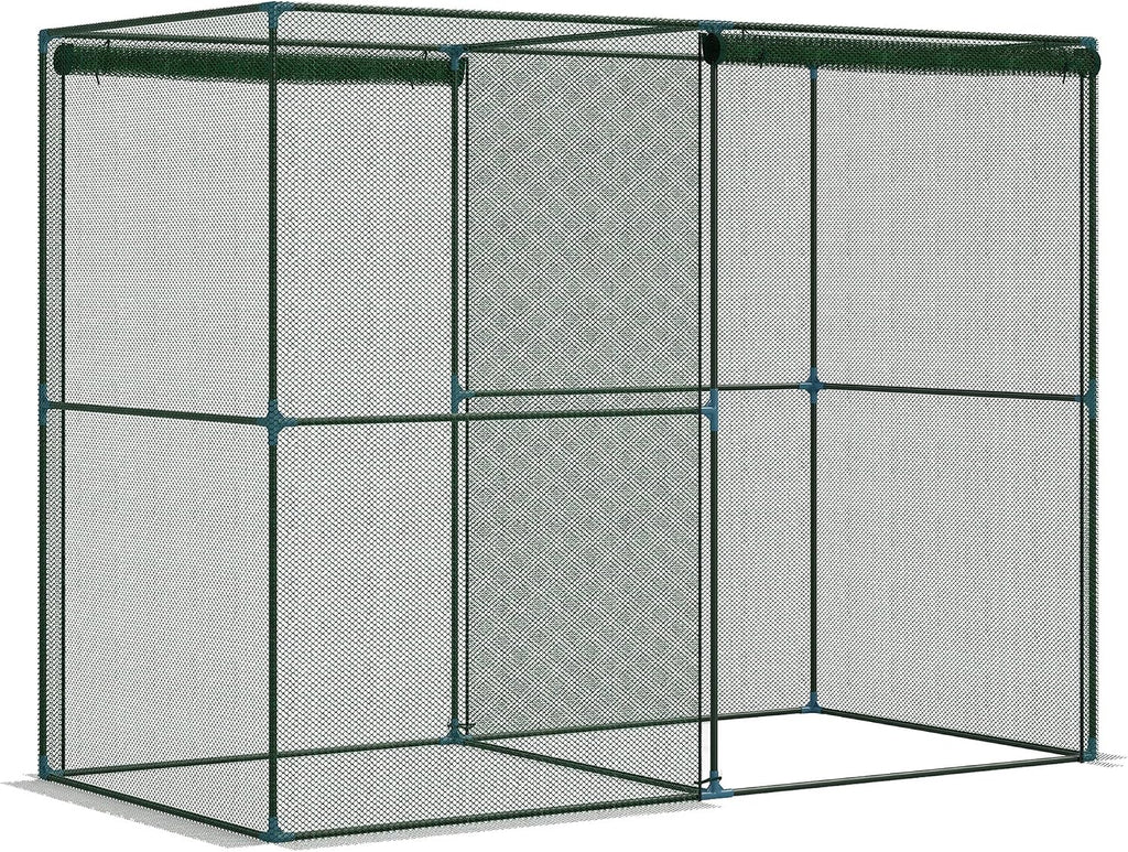 outsunny 8' x 4' x 6' crop cage, main product view