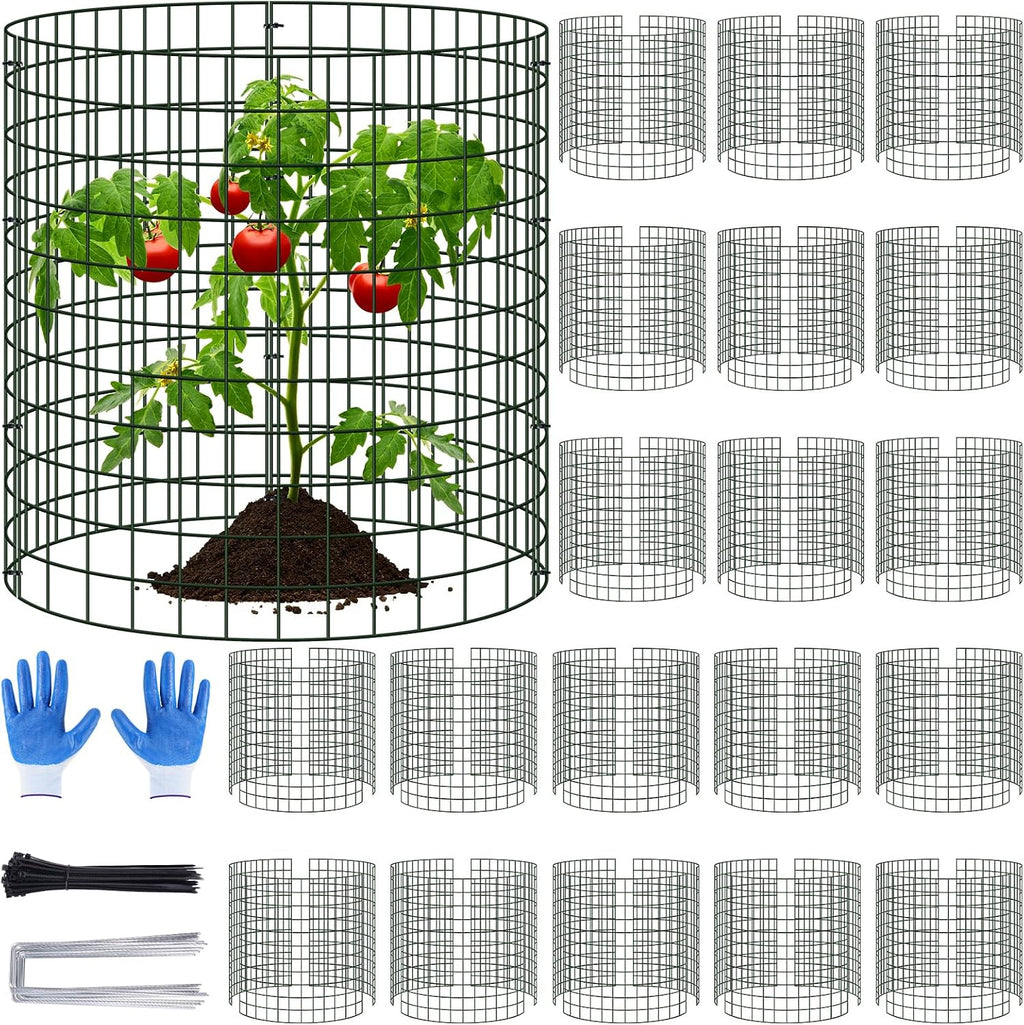 plant protectors from animals, 13.5"x 14" wire plant, main product view