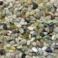 Midwest Hearth Decorative Jade Pebbles for Plants & Bonsai | Polished Natural Stones | 3/8" Size (2-lb Bag)