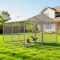 10x10 ft dog kennel outdoor,dog run,dog enclosure with, main product view