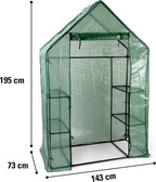 kinzo garden greenhouse - with several storeys, close-up detail