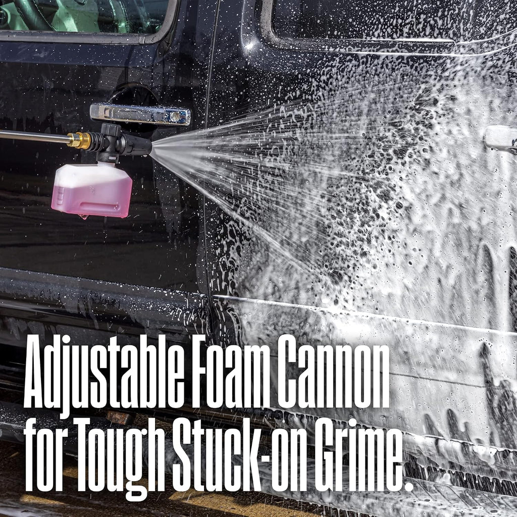 westinghouse epx3100v electric pressure washer, 2100 max psi, close-up detail