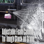 westinghouse epx3100v electric pressure washer, 2100 max psi, close-up detail