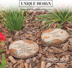 Pavilion Gift Company - Stars in the Sky - Garden Stone Bereavement Grief Loss Memorial Remembrance Loved Ones Home Garden Decor Keepsake