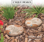Pavilion Gift Company - Stars in the Sky - Garden Stone Bereavement Grief Loss Memorial Remembrance Loved Ones Home Garden Decor Keepsake