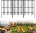 toolterritary 10 panels no dig decorative garden fence, main product view