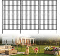 toolterritary 5 panels no dig decorative garden fence, main product view