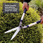 Spear & Jackson Razorsharp Notched Hedge Shears, Professional Garden Tool for Precision Trimming and Shaping, Quality Carbon Steel Blades