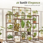 gentingbro plant stand indoor outdoor 63" tall plant, package contents