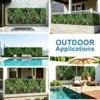 artificial ivy privacy fence 40"×120" grass wall faux, package contents
