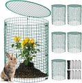 hiboom 6 pack garden plant protectors from animals, main product view