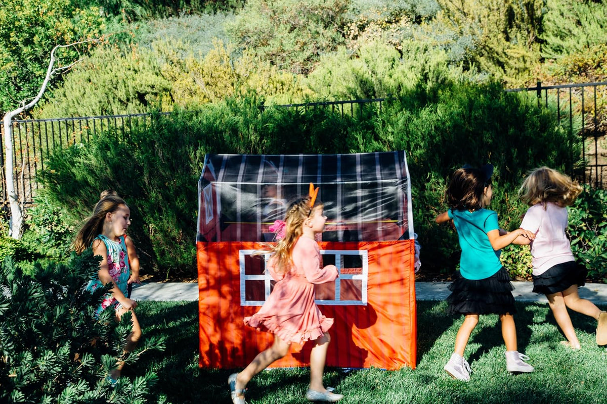 pacific play tents 60810 barnyard playhouse tent, 48", view 10