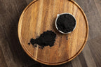 (5lb) organic coconut activated charcoal powder - food showing dimensions