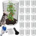 13.8x12 inch plant protector, wire garden cages with, main product view