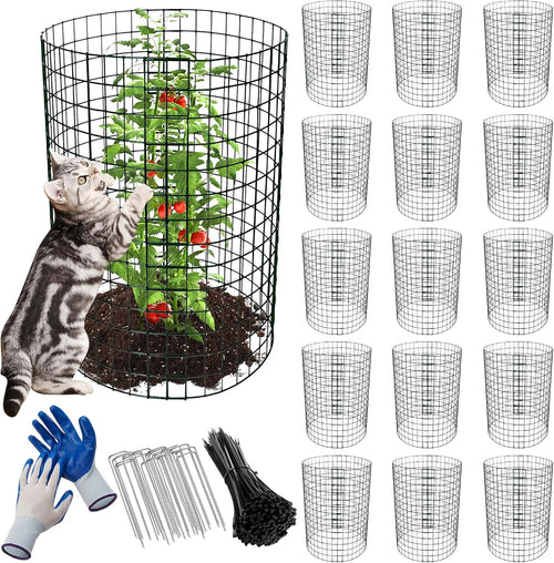 13.8x12 inch plant protector, wire garden cages with, main product view