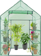 homgarden mini walk-in greenhouse 3 tiers 6 shelves, main product view