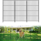 garden fence, 48in(h) x 17.7ft(l) 8 pack garden, main product view