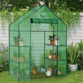 outvita walk-in greenhouse, 3 tiers 4 shelves, durable, main product view
