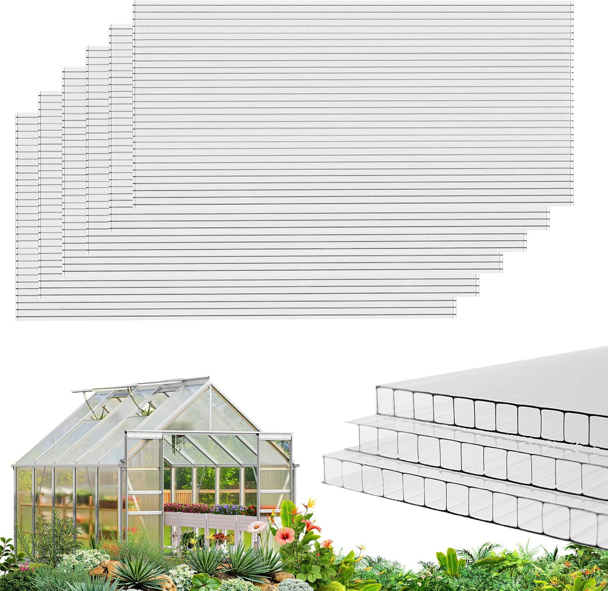 ritollo 14 pack 6'ft x 2'ft x 0.24", main product view
