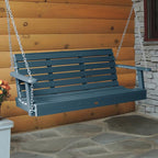 Highwood Weatherly Porch Swing, 4 Feet, Nantucket Blue